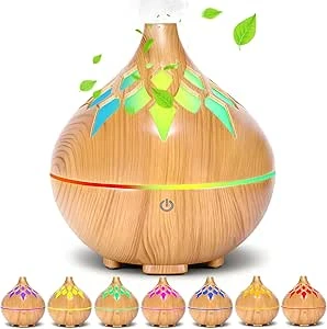 Diffuseur d’huiles essentielles – Brumisation & LED